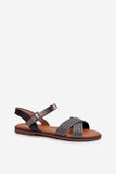 Adjustable Women's Flat Heel Sandals for Ultimate Comfort
