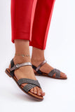 Adjustable Women's Flat Heel Sandals for Ultimate Comfort