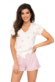 Charming Cotton Pajamas with Hearts for Comfortable Nights