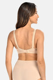 Luxurious Underwire-Free Bra in Elegant Beige Tone