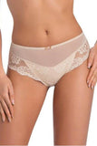 Delicate Floral Lace Panties with Seamless Mesh Finish