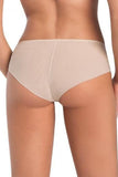 Delicate Floral Lace Panties with Seamless Mesh Finish