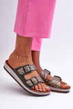 Eco-Friendly Slip-On Flip-Flops with Comfortable Suede Footbed