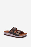 Eco-Friendly Slip-On Flip-Flops with Comfortable Suede Footbed