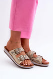 Eco-Friendly Slip-On Flip-Flops with Suede Footbed