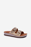 Eco-Friendly Slip-On Flip-Flops with Suede Footbed