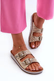 Eco-Friendly Slip-On Flip-Flops with Suede Footbed
