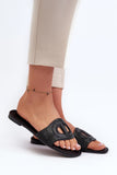 Rhinestone-Embellished Women's Summer Flip-Flops