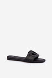 Rhinestone-Embellished Women's Summer Flip-Flops