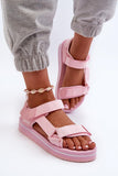 Stylish Velcro Platform Sandals for Ultimate Summer Comfort