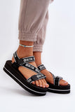 Comfortable Velcro Platform Sandals for Summer Adventures