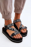 Comfortable Velcro Platform Sandals for Summer Adventures