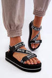 Comfortable Velcro Platform Sandals for Summer Adventures