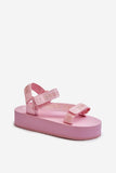 Comfortable Velcro Platform Sandals for Summer Adventures