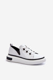 Chic Patent Leather Women's Platform Sneakers for Any Style