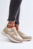 Chic Women's Platform Sneakers with Removable Foam Insole