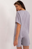 Elegant Casual Women's Shirt and Shorts Set for Summer
