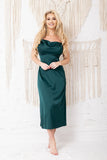Elegant Satin Slip with Adjustable Straps for Sensual Nights
