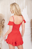 Delicate Viscose Chemise and Shorts Set for Everyday Comfort