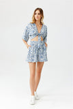 Stylish High-Waisted Shorts with Pockets and Wide Legs