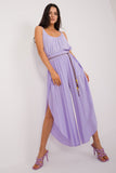 High-Waisted Wide Leg Seamed Pants with Tie Waist