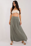 Versatile Maxi Skirt & Dress, Elegant with Decorative Creases