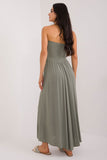 Versatile Maxi Skirt & Dress, Elegant with Decorative Creases