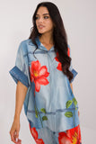 Colorful Print Casual Women's Shirt for Everyday Elegance