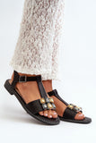 Elegant Women's Comfortable Sandals with Adjustable Strap