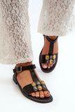 Elegant Women's Comfortable Sandals with Adjustable Strap