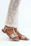 Elegant Women's Sandals with Adjustable Strap and Comfort