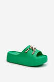 Chic Women's Lightweight Foam Flip-Flops with Stylish Accents