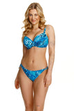 Azure Motif Push-Up Bra with Gel Inserts - Summer Essential