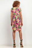 Elegant Patterned Viscose Dress for Any Occasion