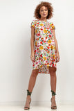 Elegant Patterned Viscose Dress for Any Occasion