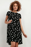 Elegant Patterned Viscose Dress for Every Occasion