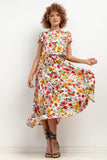 Patterned Viscose Maxi Skirt for Summer Elegance