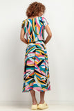 Patterned Viscose Maxi Skirt for Summer Elegance