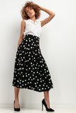 Patterned Viscose Maxi Skirt for Summer Elegance