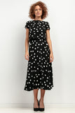 Patterned Viscose Maxi Skirt for Summer Elegance