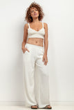 Elegant Wide-Leg Linen Pants for Ultimate Summer Comfort