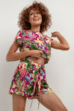 Patterned Viscose Shorts for Summer Comfort and Style