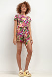 Patterned Viscose Shorts for Summer Comfort and Style