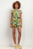Patterned Viscose Shorts for Summer Comfort and Style