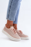 Stylish Eco Leather Women's Platform Sneakers with Comfort Insole