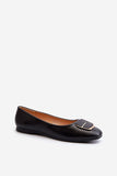 Elegant Eco Leather Ballerinas with Soft Insole Comfort