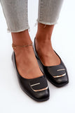 Elegant Eco Leather Ballerinas with Soft Insole Comfort