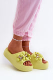 Comfortable Foam Women's Flip-Flops with Cute Embellishments