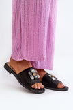 Elegant Women's Decorative Flip-Flops for All-Day Comfort