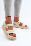 Stylish Platform Sandals with Velcro for Summer Comfort